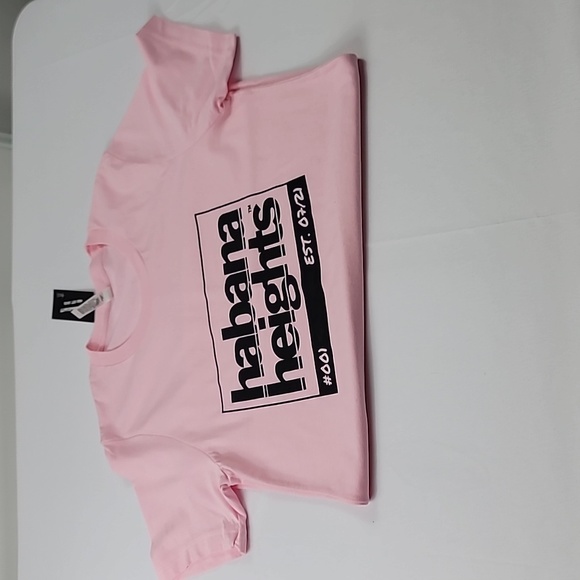 Habana Heights Pink Graphic Unisex Tee Shirt SZ Small - Picture 4 of 6